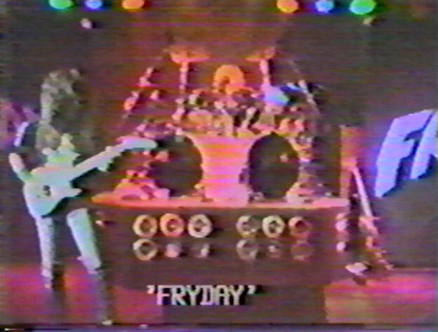 FRYDAY, LA TV Show, 1987.