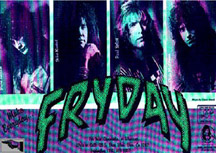 FRYDAY flier, 1987